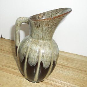 vintage pottery pitcher made in canada.